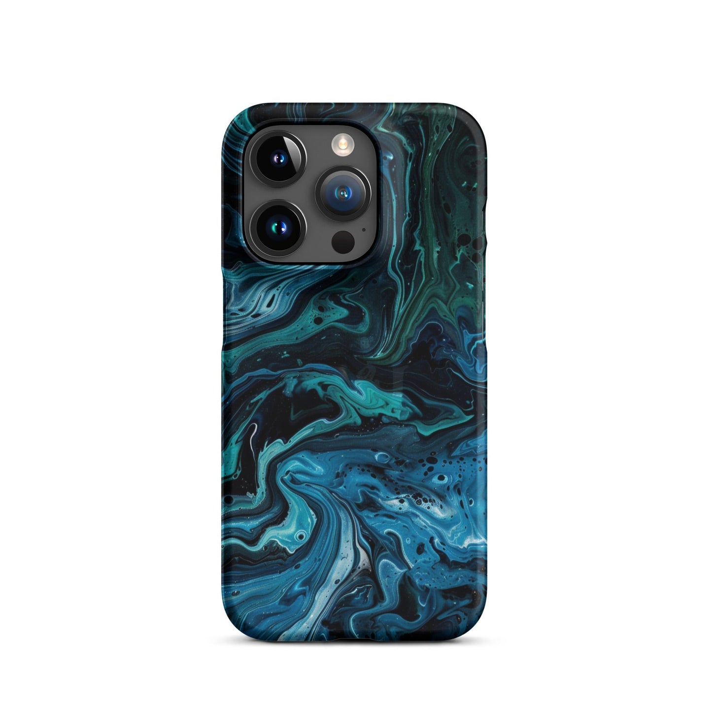 Abstract Blue Phone case for iPhone-35